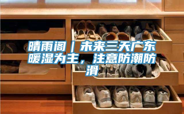 晴雨閣｜未來三天廣東暖濕為主，注意防潮防滑