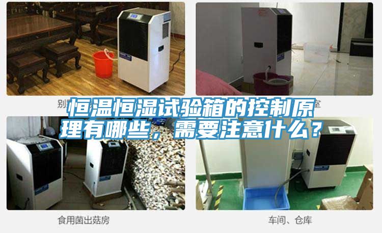 恒溫恒濕試驗箱的控制原理有哪些，需要注意什么？