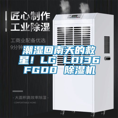 潮濕回南天的救星！LG LD136FGD0 除濕機