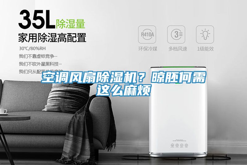 空調(diào)風(fēng)扇除濕機(jī)？晾胚何需這么麻煩