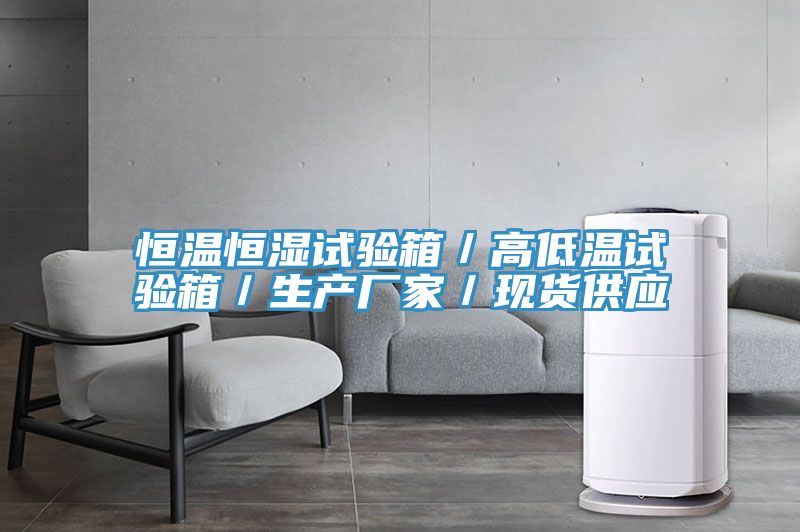 恒溫恒濕試驗箱／高低溫試驗箱／生產(chǎn)廠家／現(xiàn)貨供應