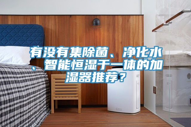 有沒(méi)有集除菌、凈化水、智能恒濕于一體的加濕器推薦？