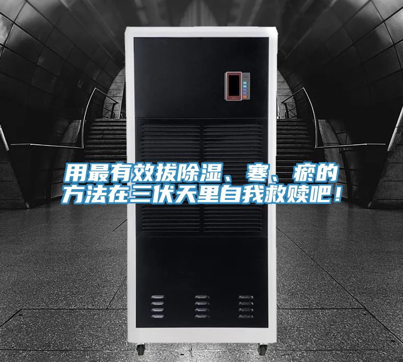 用最有效拔除濕、寒、瘀的方法在三伏天里自我救贖吧！