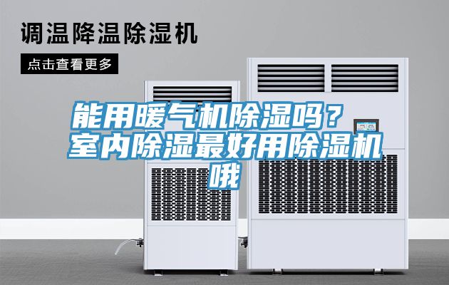 能用暖氣機(jī)除濕嗎？ 室內(nèi)除濕最好用除濕機(jī)哦