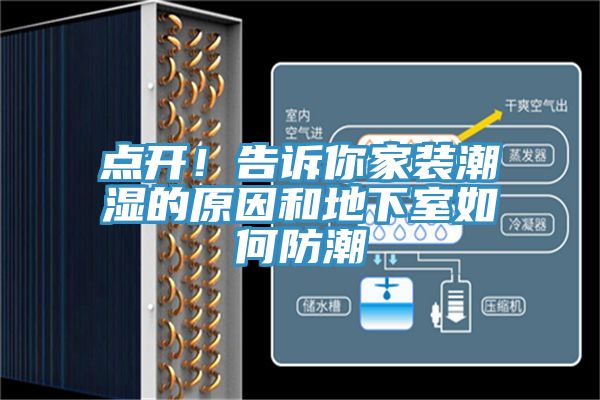 點開！告訴你家裝潮濕的原因和地下室如何防潮