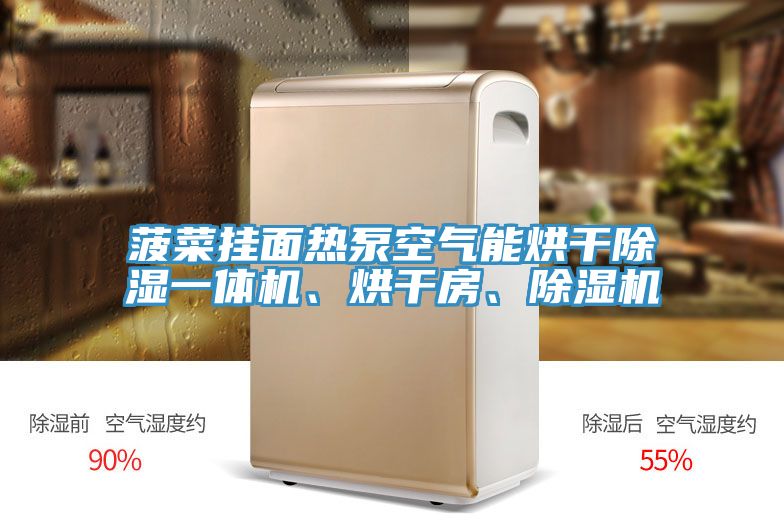 菠菜掛面熱泵空氣能烘干除濕一體機(jī)、烘干房、除濕機(jī)