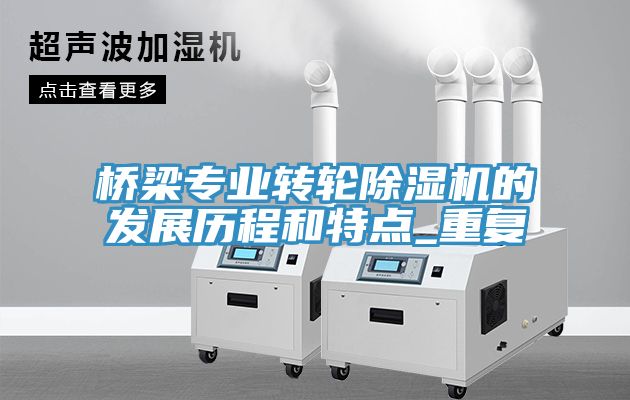 橋梁專業(yè)轉(zhuǎn)輪除濕機的發(fā)展歷程和特點_重復(fù)