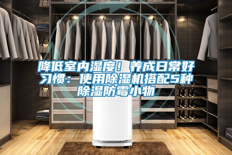 降低室內(nèi)濕度！養(yǎng)成日常好習(xí)慣：使用除濕機(jī)搭配5種除濕防霉小物