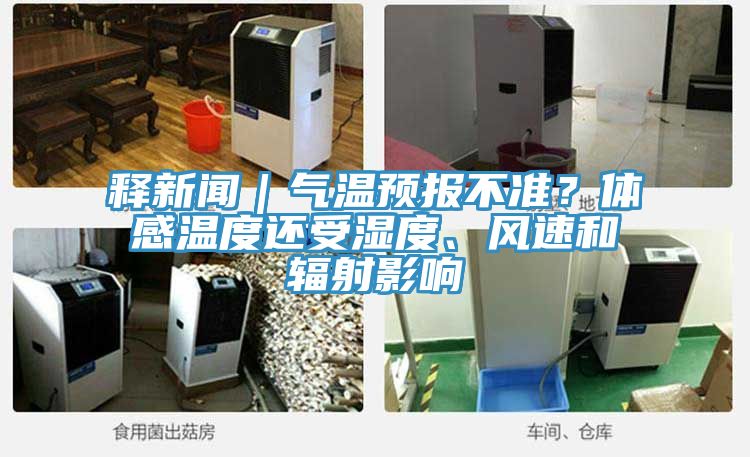 釋新聞｜氣溫預(yù)報(bào)不準(zhǔn)？體感溫度還受濕度、風(fēng)速和輻射影響