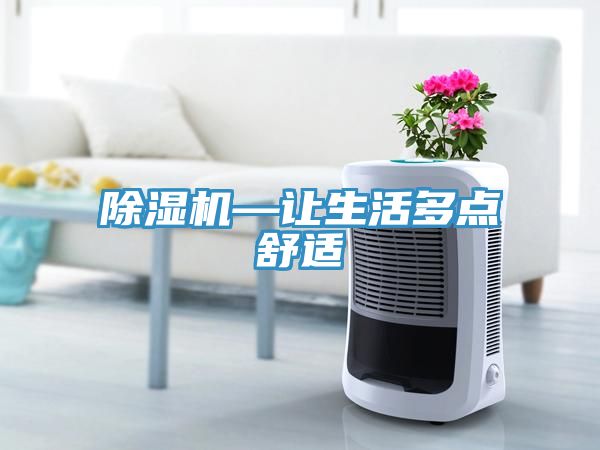 除濕機(jī)—讓生活多點(diǎn)舒適