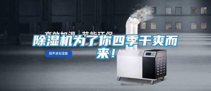除濕機為了你四季干爽而來！