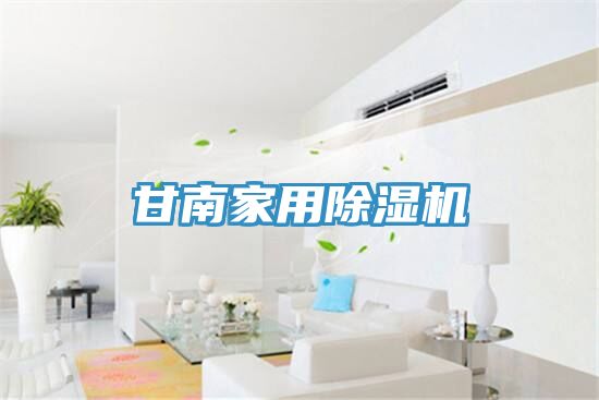 甘南家用除濕機