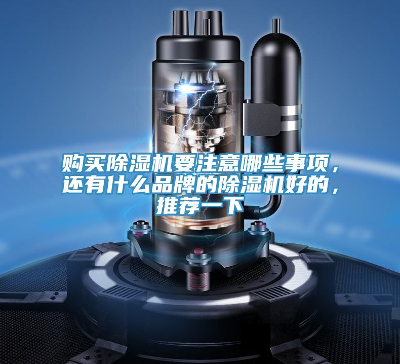 購買除濕機要注意哪些事項，還有什么品牌的除濕機好的，推薦一下