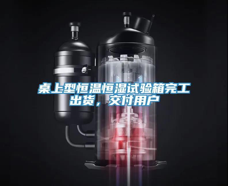 桌上型恒溫恒濕試驗(yàn)箱完工出貨，交付用戶