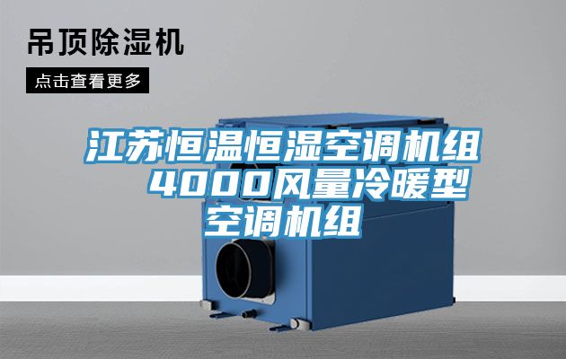 江蘇恒溫恒濕空調(diào)機組  4000風(fēng)量冷暖型空調(diào)機組