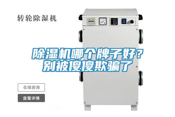 除濕機(jī)哪個(gè)牌子好？別被傻傻欺騙了