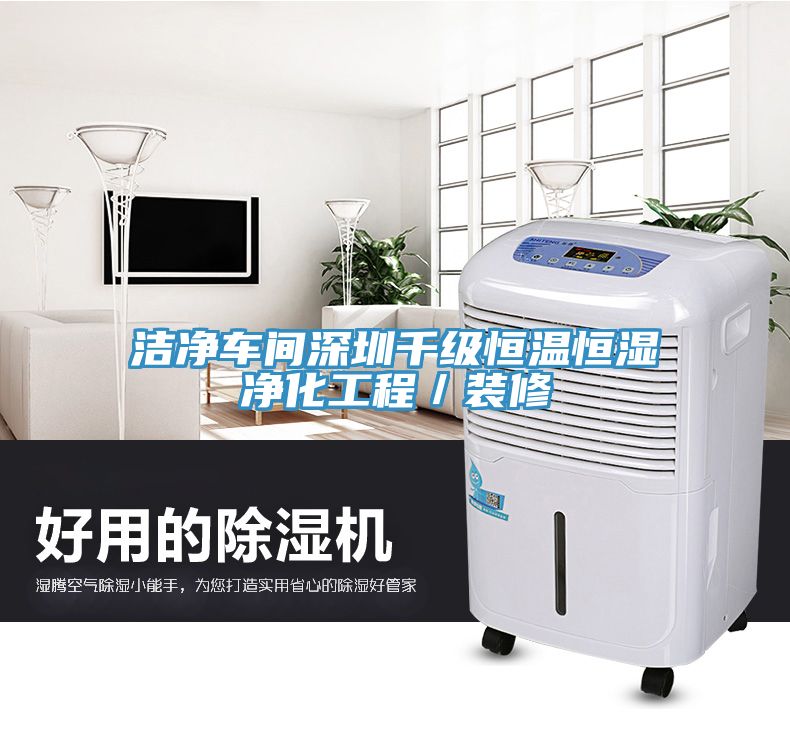 潔凈車間深圳千級恒溫恒濕凈化工程／裝修