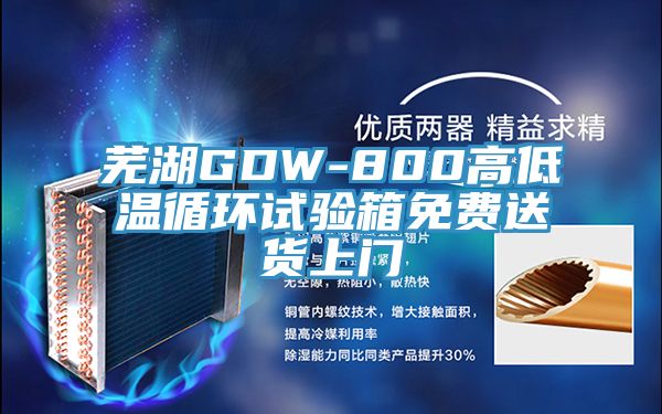 蕪湖GDW-800高低溫循環(huán)試驗箱免費送貨上門