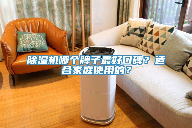 除濕機哪個牌子最好口碑？適合家庭使用的？