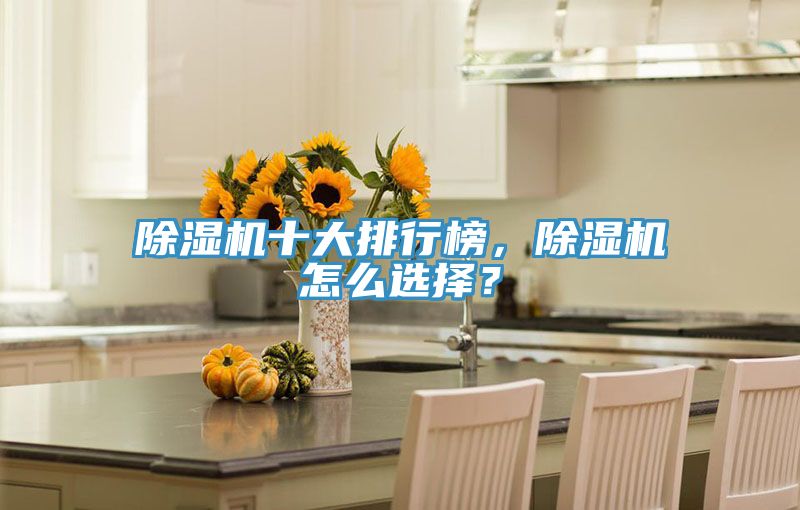 除濕機(jī)十大排行榜，除濕機(jī)怎么選擇？