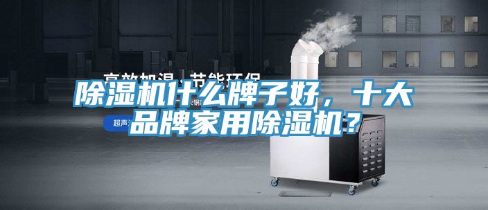除濕機什么牌子好，十大品牌家用除濕機？