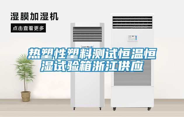 熱塑性塑料測試恒溫恒濕試驗箱浙江供應(yīng)
