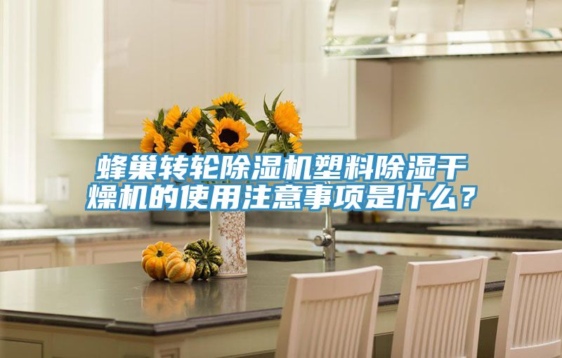 蜂巢轉(zhuǎn)輪除濕機塑料除濕干燥機的使用注意事項是什么？