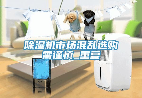 除濕機市場混亂選購需謹(jǐn)慎_重復(fù)