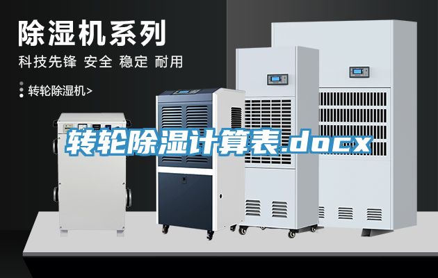 轉(zhuǎn)輪除濕計(jì)算表.docx