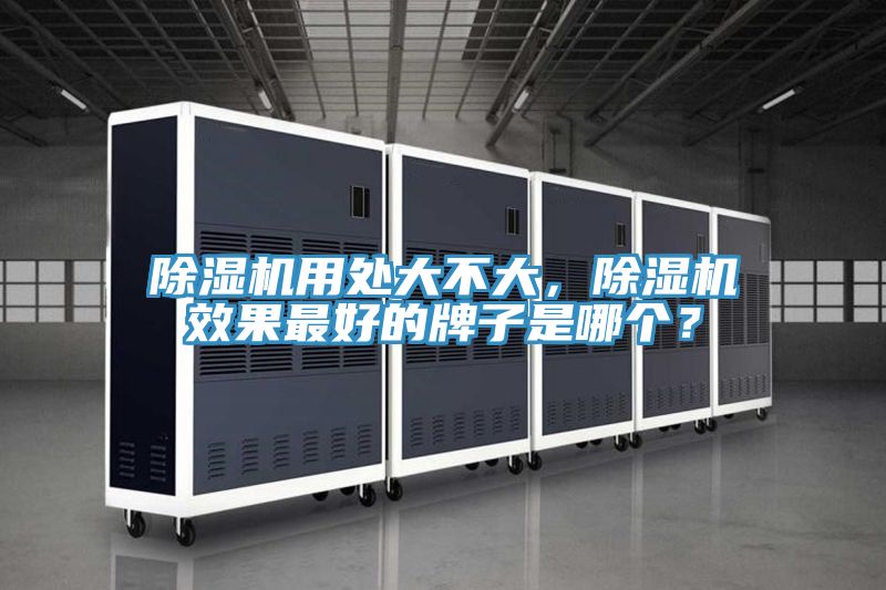 除濕機用處大不大，除濕機效果最好的牌子是哪個？