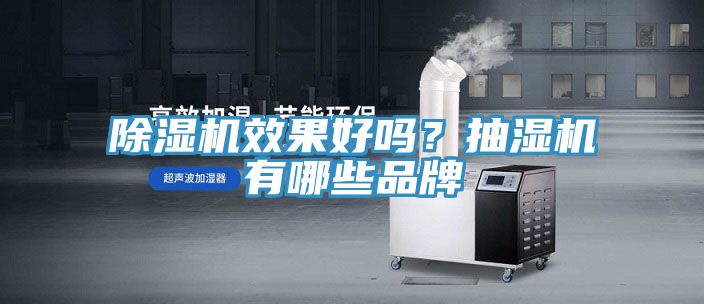 除濕機效果好嗎？抽濕機有哪些品牌