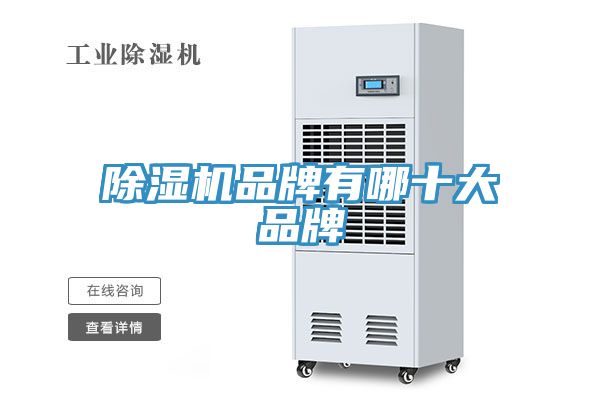 除濕機(jī)品牌有哪十大品牌