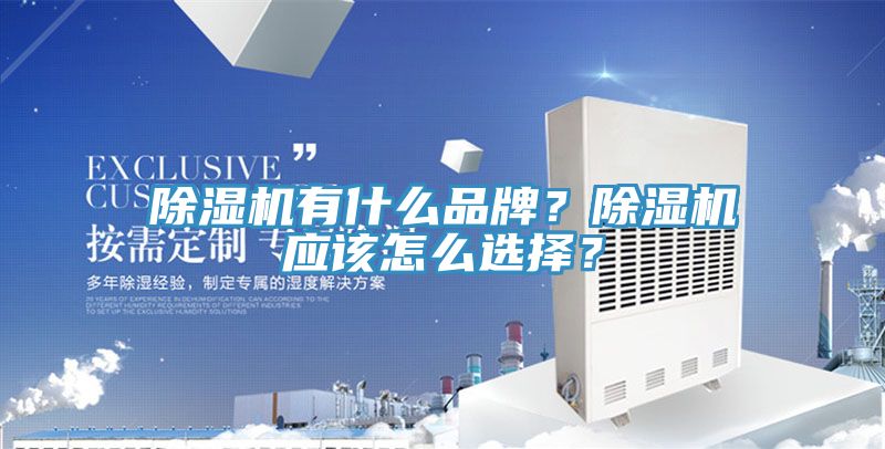 除濕機有什么品牌？除濕機應該怎么選擇？