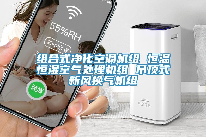 組合式凈化空調(diào)機組 恒溫恒濕空氣處理機組 吊頂式新風(fēng)換氣機組
