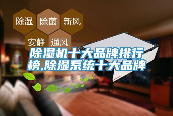 除濕機十大品牌排行榜,除濕系統(tǒng)十大品牌