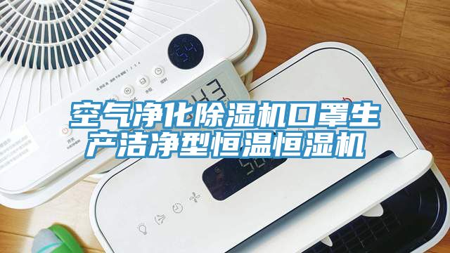 空氣凈化除濕機(jī)口罩生產(chǎn)潔凈型恒溫恒濕機(jī)
