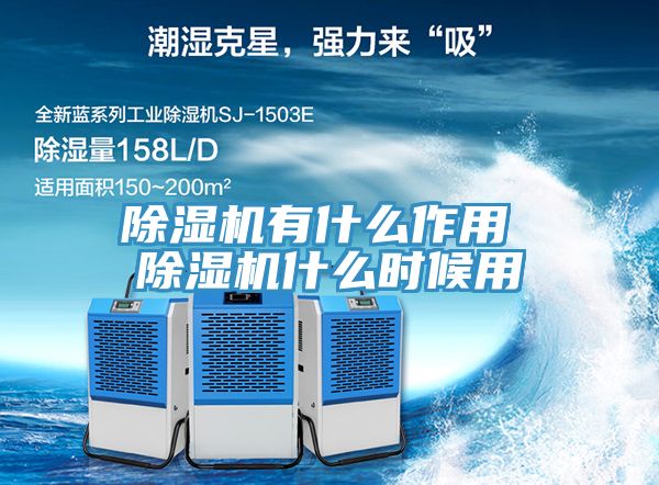 除濕機有什么作用 除濕機什么時候用