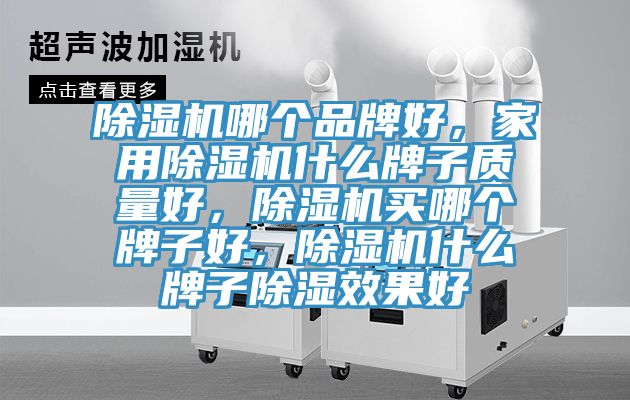 除濕機哪個品牌好，家用除濕機什么牌子質(zhì)量好，除濕機買哪個牌子好，除濕機什么牌子除濕效果好
