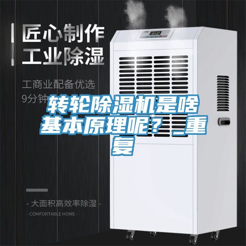 轉(zhuǎn)輪除濕機是啥基本原理呢？_重復(fù)
