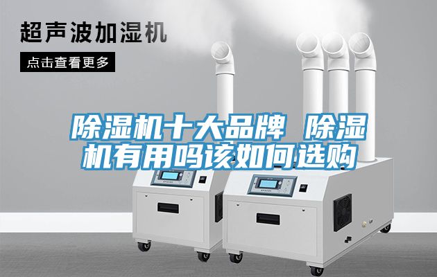 除濕機(jī)十大品牌 除濕機(jī)有用嗎該如何選購(gòu)