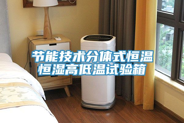 節(jié)能技術(shù)分體式恒溫恒濕高低溫試驗(yàn)箱
