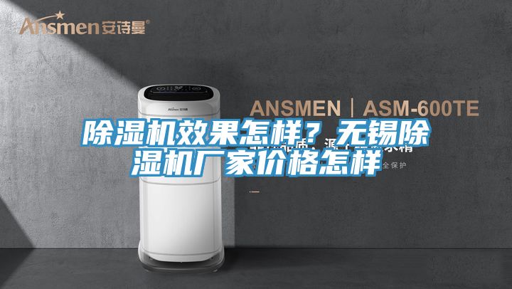 除濕機效果怎樣？無錫除濕機廠家價格怎樣