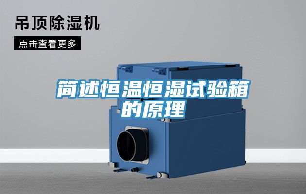 簡述恒溫恒濕試驗(yàn)箱的原理