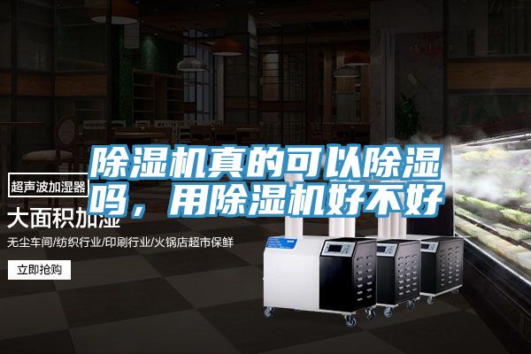 除濕機真的可以除濕嗎，用除濕機好不好