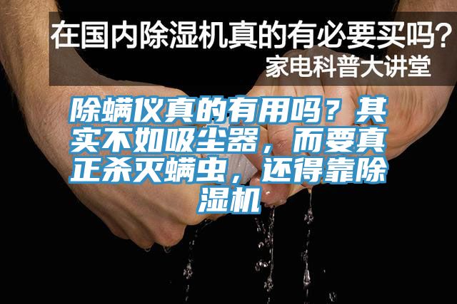 除螨儀真的有用嗎？其實(shí)不如吸塵器，而要真正殺滅螨蟲，還得靠除濕機(jī)