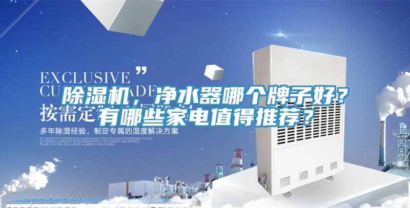 除濕機(jī)，凈水器哪個(gè)牌子好？有哪些家電值得推薦？