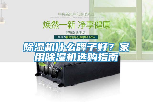 除濕機(jī)什么牌子好？家用除濕機(jī)選購指南