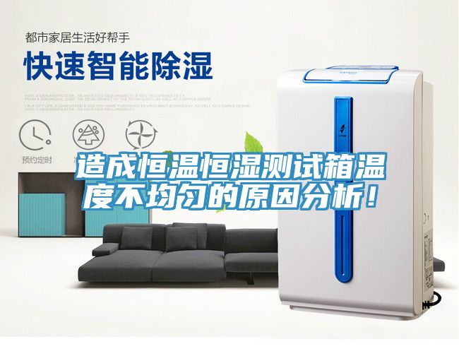 造成恒溫恒濕測試箱溫度不均勻的原因分析！
