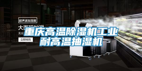 重慶高溫除濕機工業(yè)耐高溫抽濕機