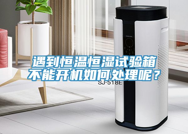 遇到恒溫恒濕試驗(yàn)箱不能開機(jī)如何處理呢？